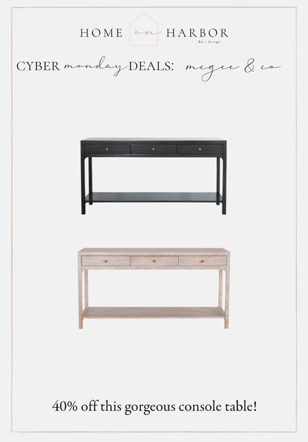 40% off this console table at McGee & Co!! 

#LTKsalealert #LTKhome