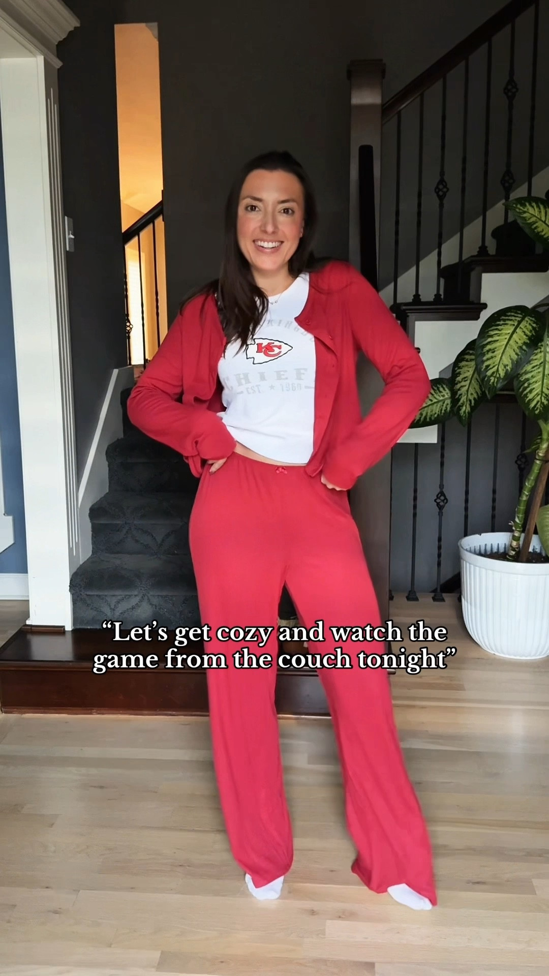 Cozy game day looks are my favorite! 

Loving this red lounge set from Target!! It’s so soft! 

#LTKStyleTip #LTKFindsUnder50 #LTKSeasonal