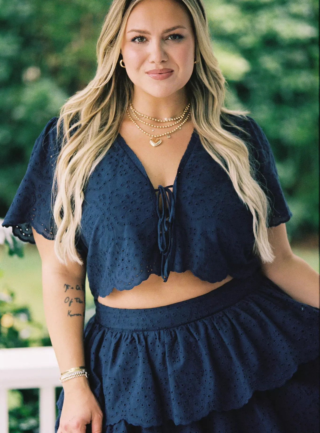 Belle Isle Eyelet Tie-Front Top | Torrid (US & Canada)