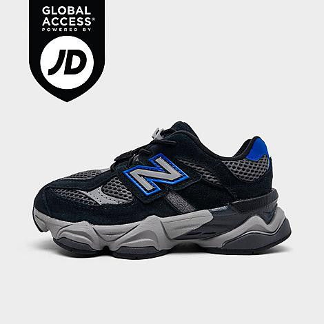 New Balance Kids Toddler 9060 Casual Shoes in Black/Grey/Blue Size: 6.0 | Finish Line (US)