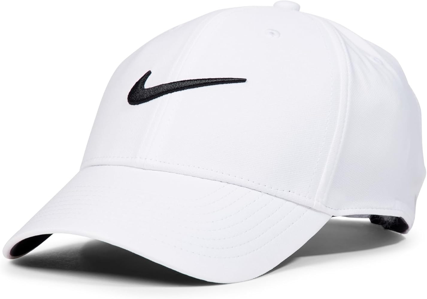 Amazon.com: Nike Dri-Fit Club Structured Swoosh Cap, White/Black, Small/Medium : Sports & Outdoor... | Amazon (US)