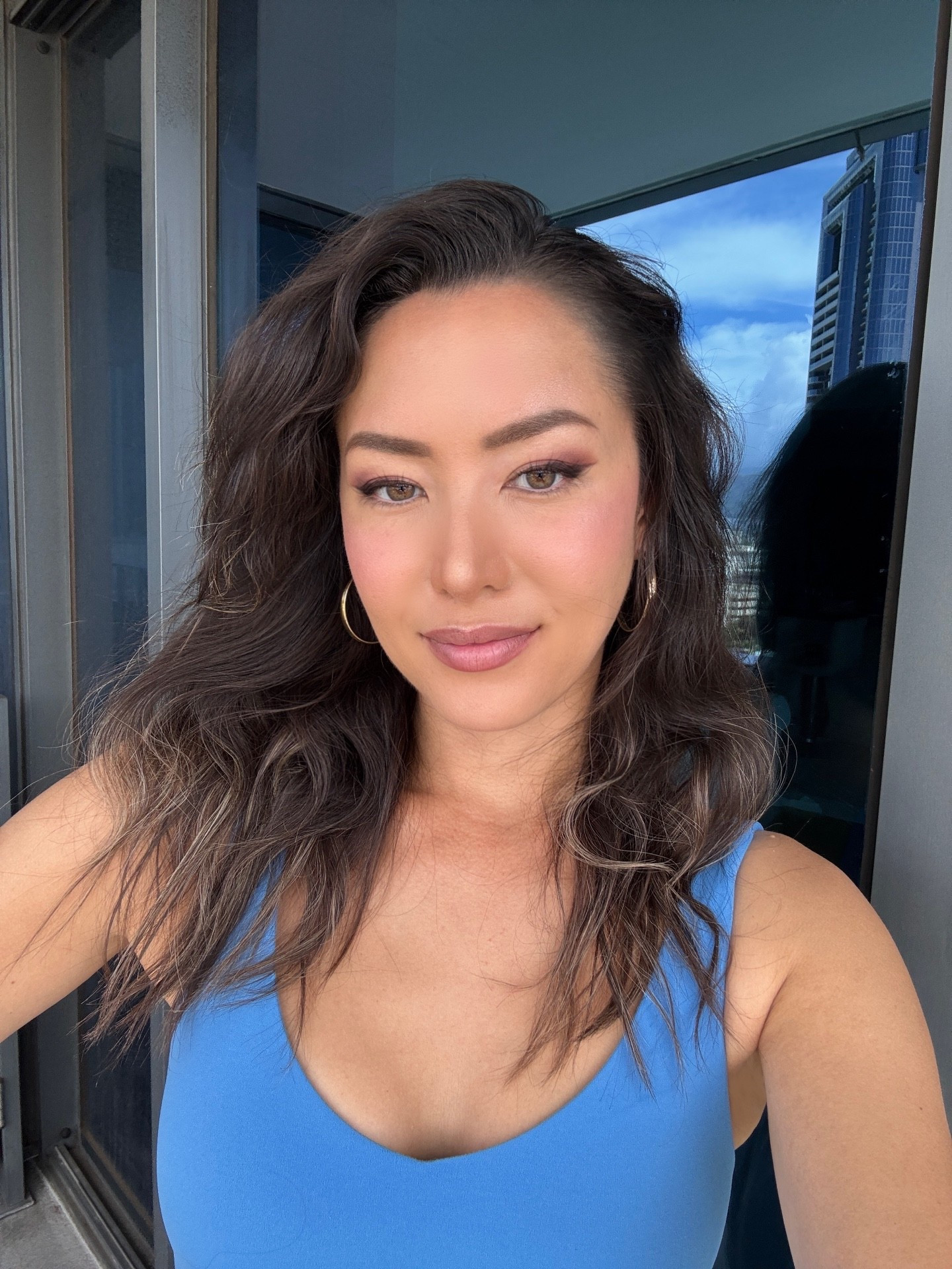 This beautiful blue color (sky blue) bra top is only $15! Such a comfy and flattering workout/lounge top. Wearing XS 

#LTKSaleAlert