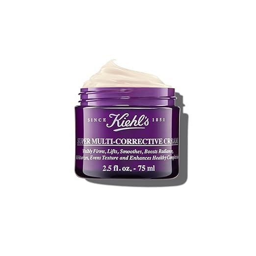 Kiehl's Super Multi-Corrective Cream, Anti-Aging Wrinkle Reducing Face and Neck Cream, Evens Skin... | Amazon (US)