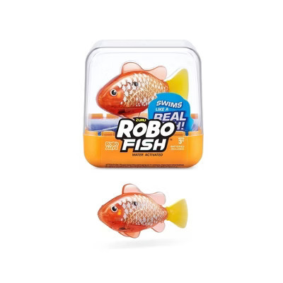 Robo Alive Electronic Interactive Fish Orange With White Polka Dots by ZURU | Target