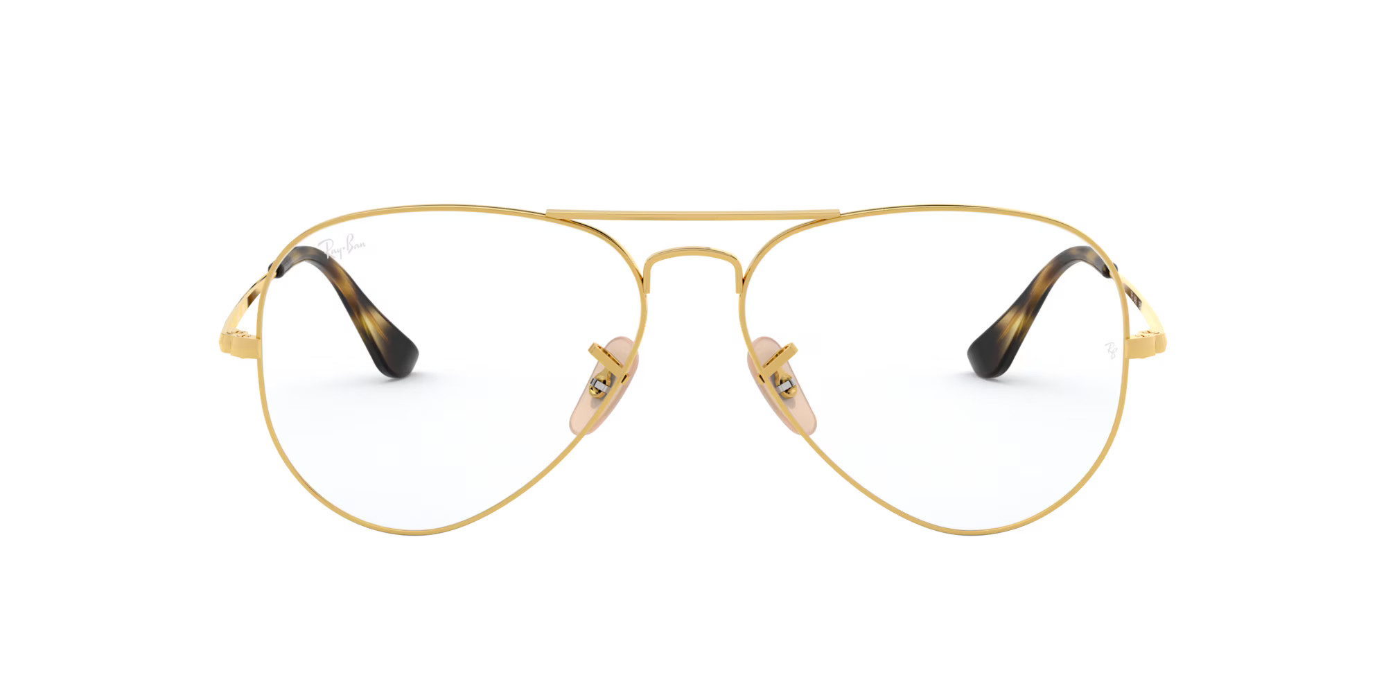 Ray-Ban Eyeglasses 0RX6489 - Gold Size 58 | Target Optical