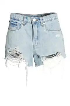 The Barrow Ripped Denim Shorts | Nordstrom