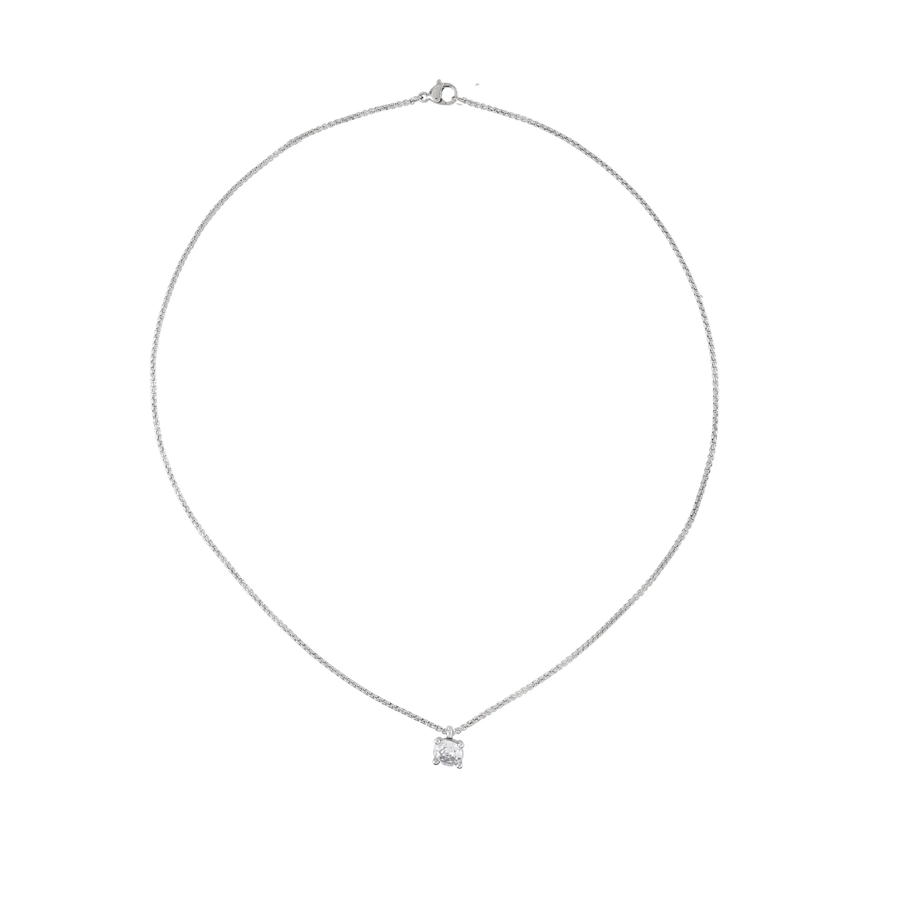 BRIGHT SOLITAIRE NECKLACE | Artizan Joyeria