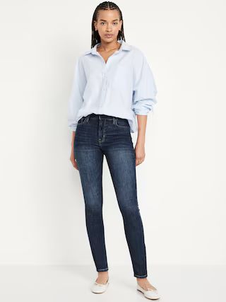 High-Waisted Rockstar Super-Skinny Jeans | Old Navy (US)