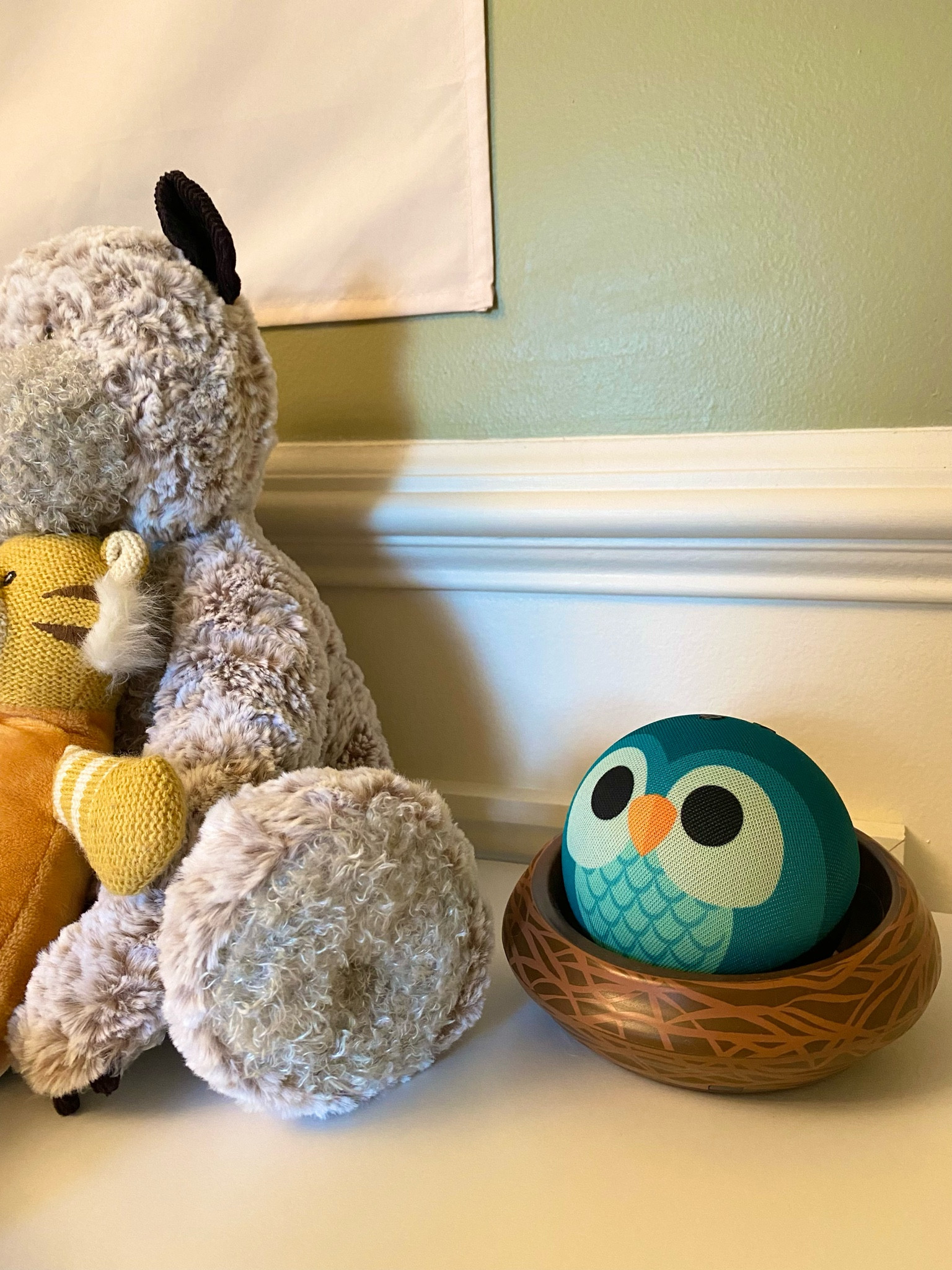 We love the Amazon Echo for kids! It includes 1 year of Amazon Kids+ content and kids can ask Alexa to play music, get homework help, hear bedtime stories, and more! 🦉 