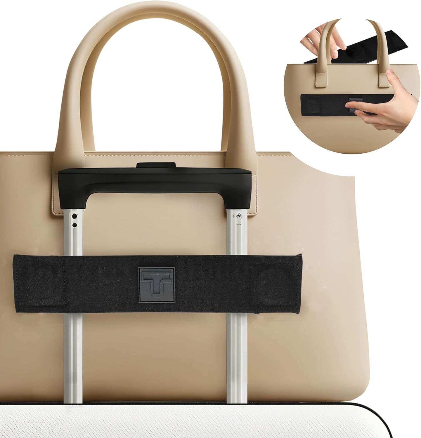 Trolley Strap Carryon Luggage Strap Over Suitcase Handle for Attaching Carryon Bag Travel Accesso... | Amazon (US)