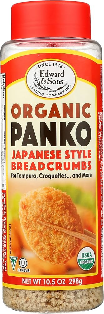 Edward & Sons Organic Panko Breadcrumbs, 10.5 oz | Amazon (US)