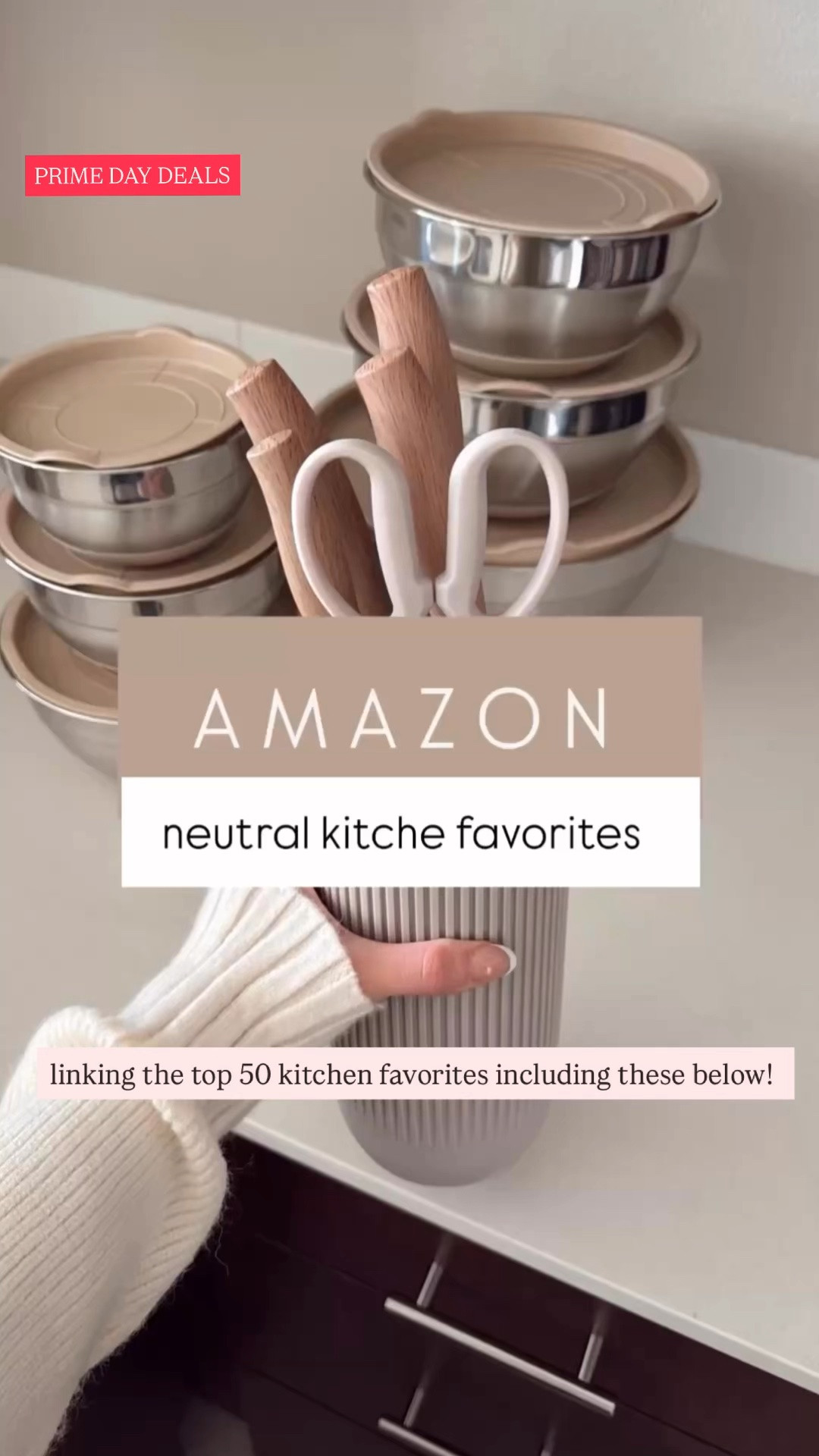 neutral aesthetic
neutral
home decor 
beige kitchen
amazon kitchen favorites. 
amazon beige kitchen deals