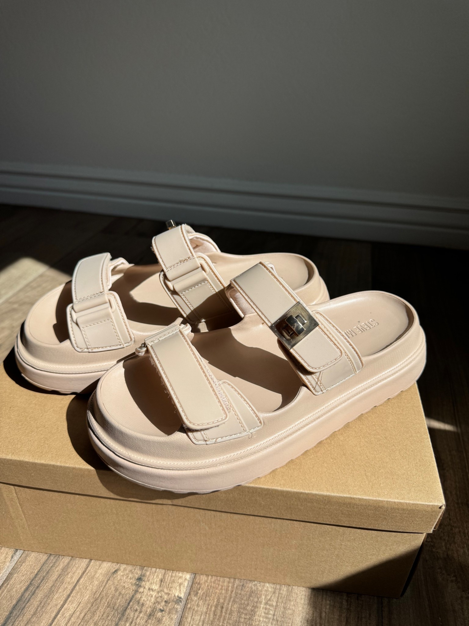 Love these sandals AND they're on sale