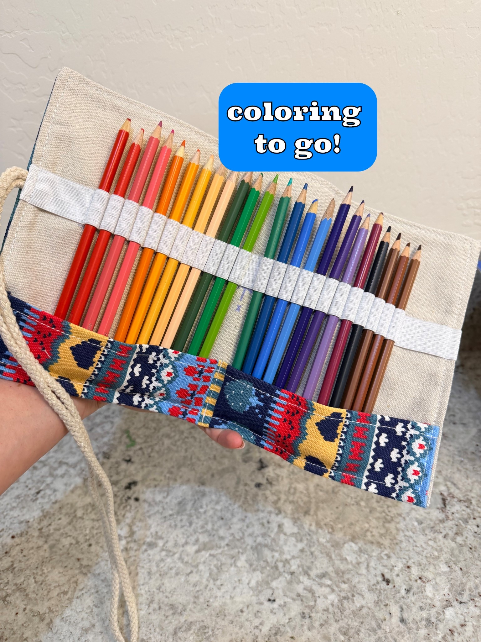 I added this to my daughter’s Easter basket and filled it with colored pencils we already have and it’s been used nearly every day. Great for in the car, travel, restaurant bags, or just hauling up and downstairs. 

Arts and crafts for kids
Birthday gifts for girls
Birthday gifts for boys 


#LTKmomlife #LTKKids