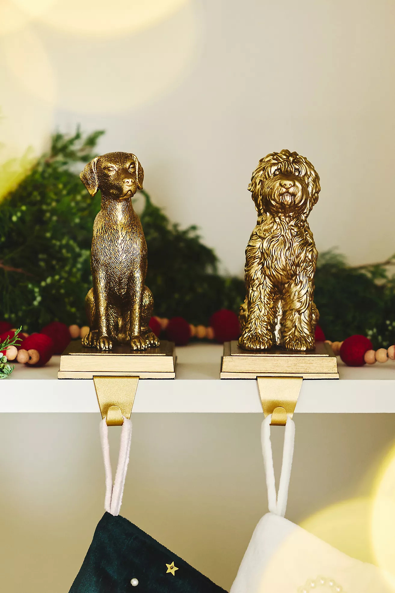 Animal Icon Dog Stocking Holder | Anthropologie (US)