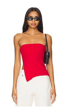 SNDYS x REVOLVE Novalie Top in Cherry Red from Revolve.com | Revolve Clothing (Global)