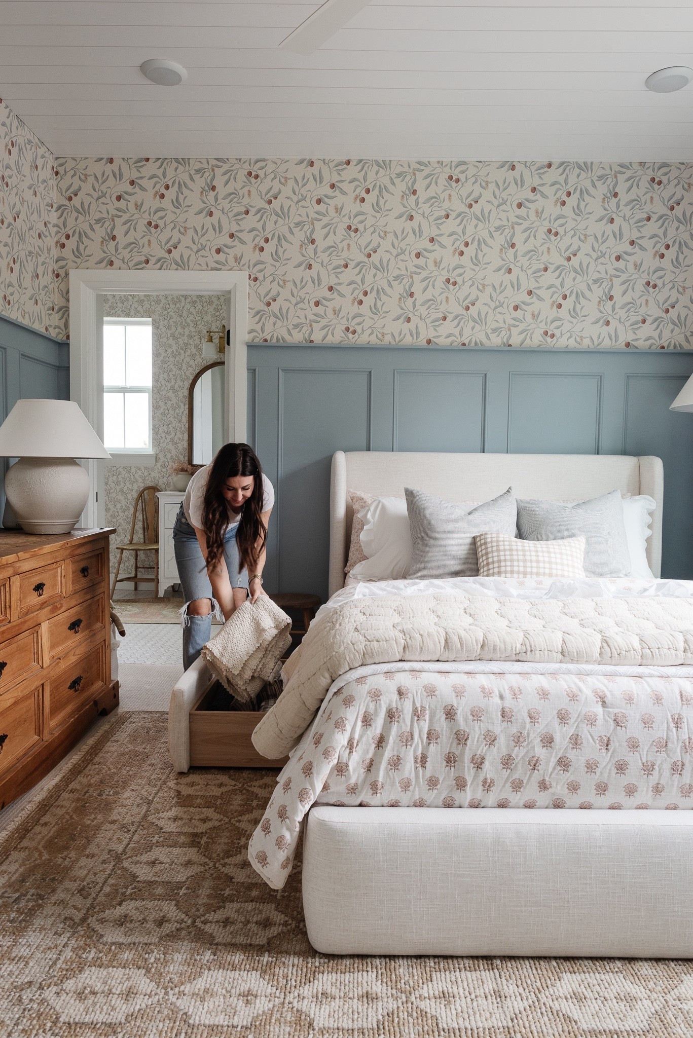 Emma‘s bed was  number four top seller in 2025! Makes total sense all of the storage is a game changer! I fit an entire linen closet in here.

Girls bedroom, kid bedroom, bedroom, decor, storage bed, Castlery, rug, target, McGee and Co, studio, McGee, lamp, pillows, bedding, quilt, pottery, barn, floor, lamp, wallpaper

#LTKHome #LTKKids #LTKSaleAlert