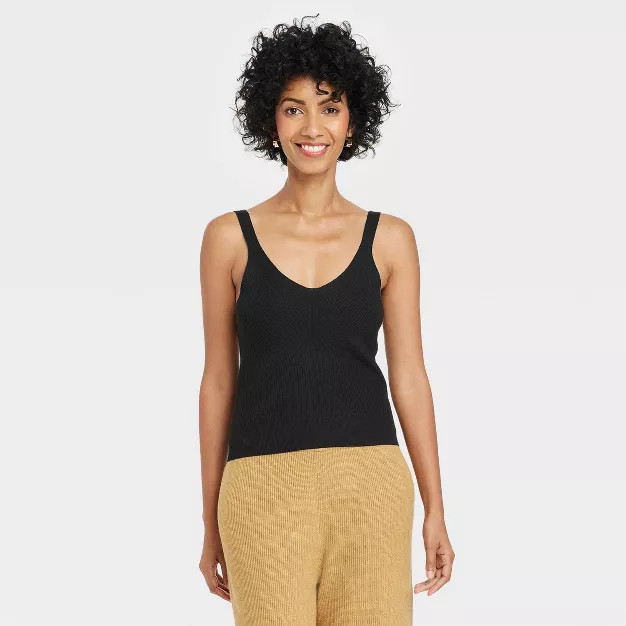 Women's Fine Gauge Sweater Tank Top - A New Day™ | Target