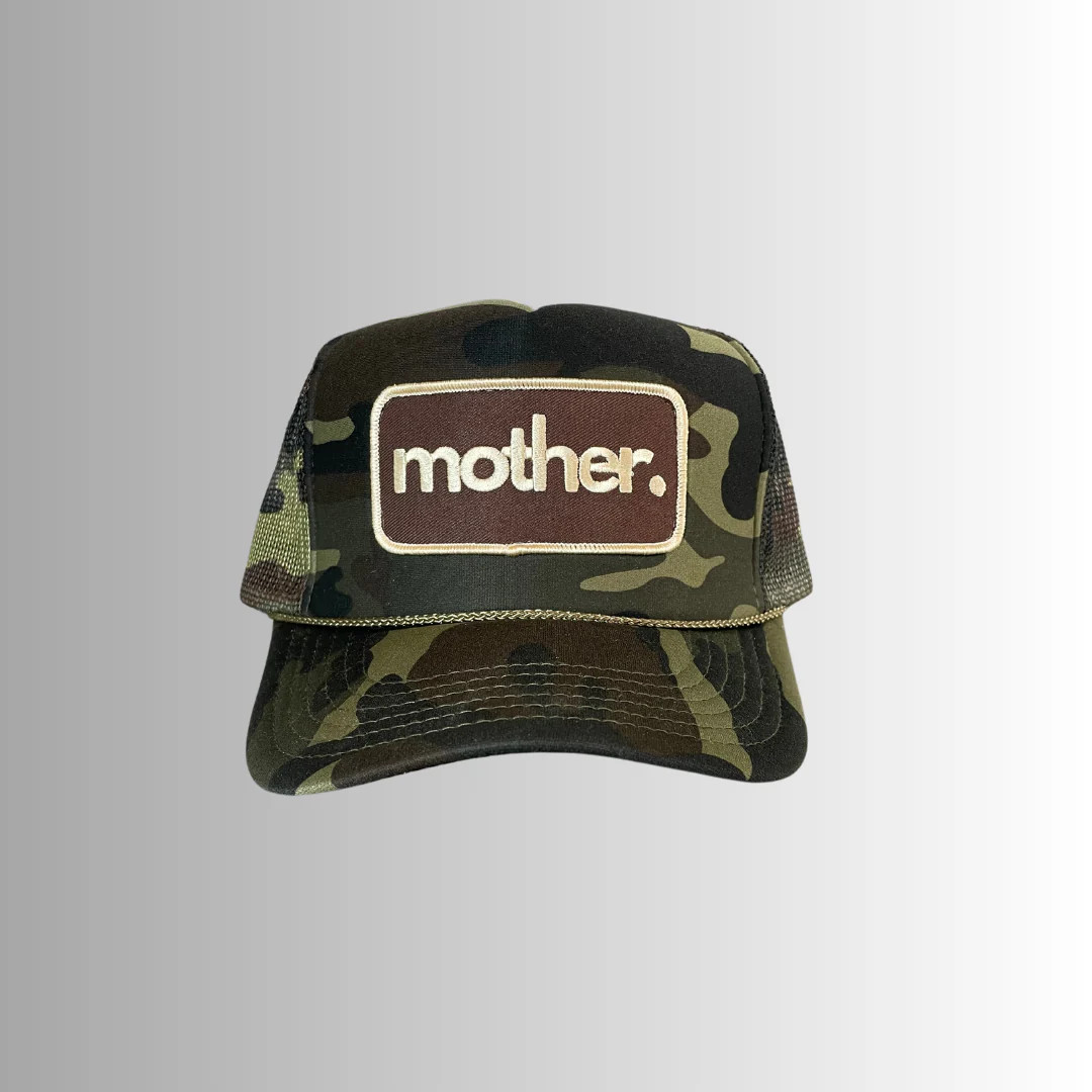 Mother Patch Trucker Hat - Camo | Mother Hats