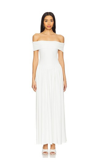 MORE TO COME Brielle Maxi Dress in White. - size XS | Revolve Clothing (Global)