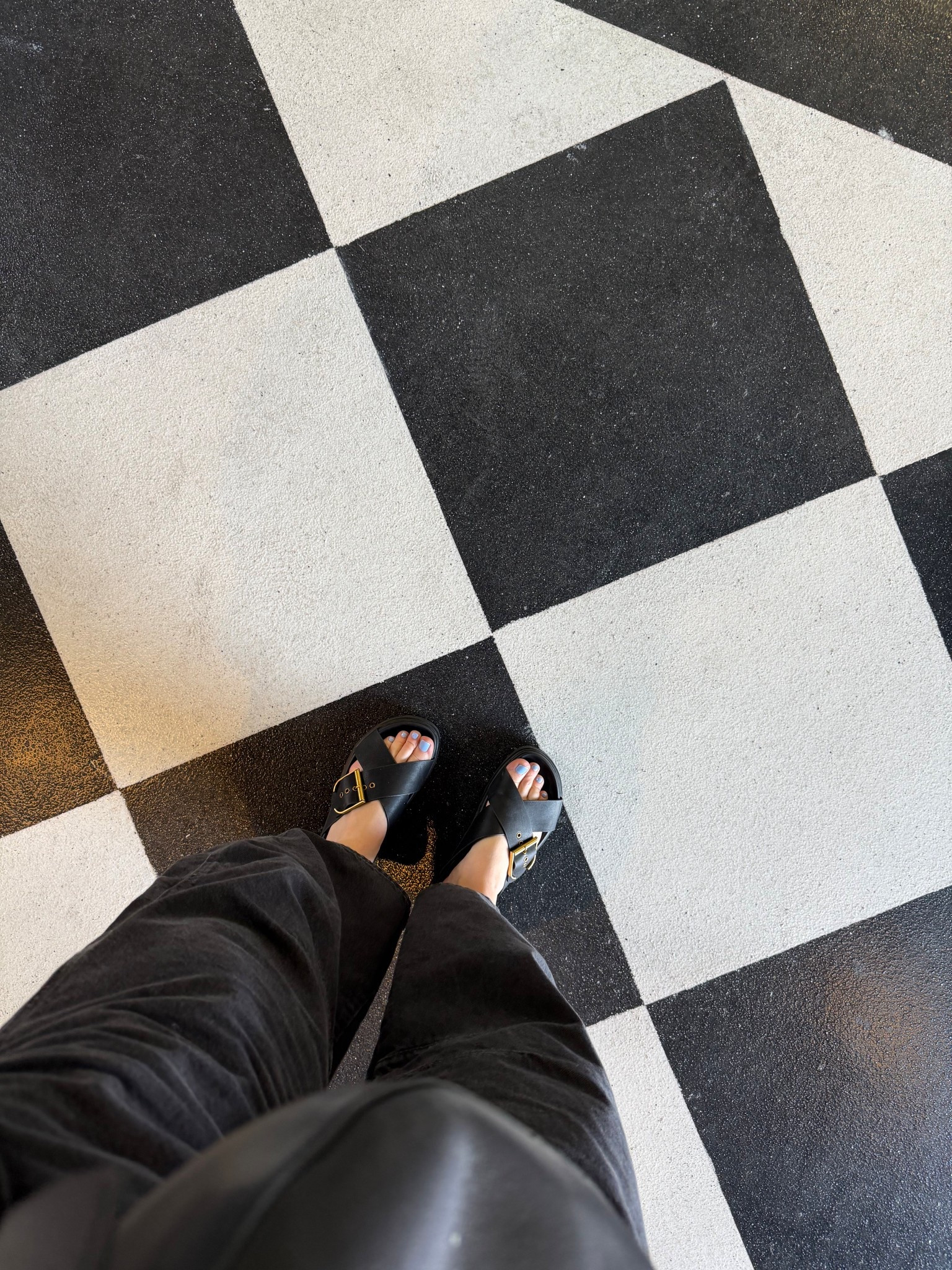 Little black sandals 

#LTKU #LTKmomlife #LTKootd