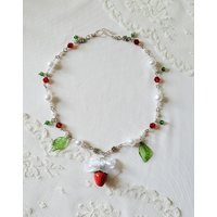 strawberry Necklace | Etsy (US)