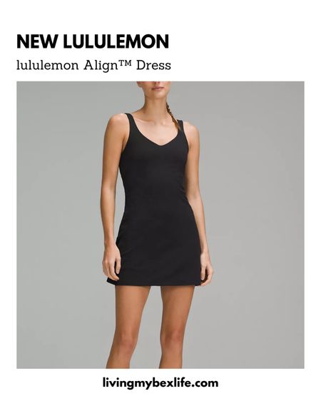 New lululemon restock 🖤 back in stock - lululemon Align Dress with built-in shorts 

Lululemon dress, hot girl walk, workout outfit, tennis dress, vacation outfit, travel essentials 

#LTKfitness #LTKU #LTKtravel