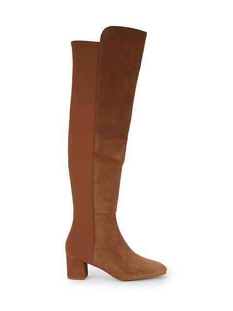 Stuart Weitzman Gillian Suede Knee-High Boots on SALE | Saks OFF 5TH | Saks Fifth Avenue OFF 5TH
