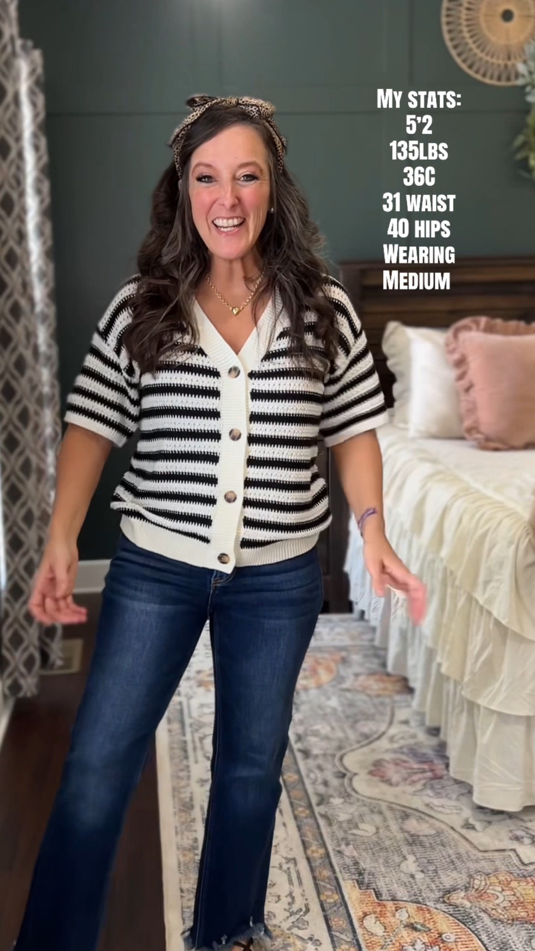 Vneck striped short sleeve cardigan 😍

Cardigan, cardi, striped cardigan, sweater, spring style, spring fashion, ootd, outfit, casual outfit 

#LTKmomlife #LTKootd #LTKOver40