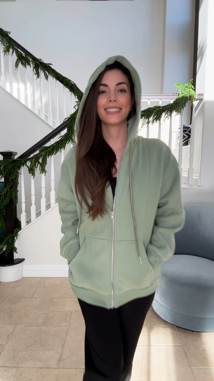 Classic zip up hoodie never goes out of style 

#LTKVideo #LTKOver40 #LTKActive
