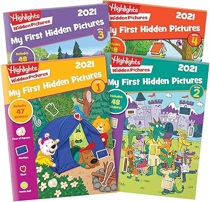 Highlights My First Hidden Pictures 2021 4-Book Set | Amazon (US)