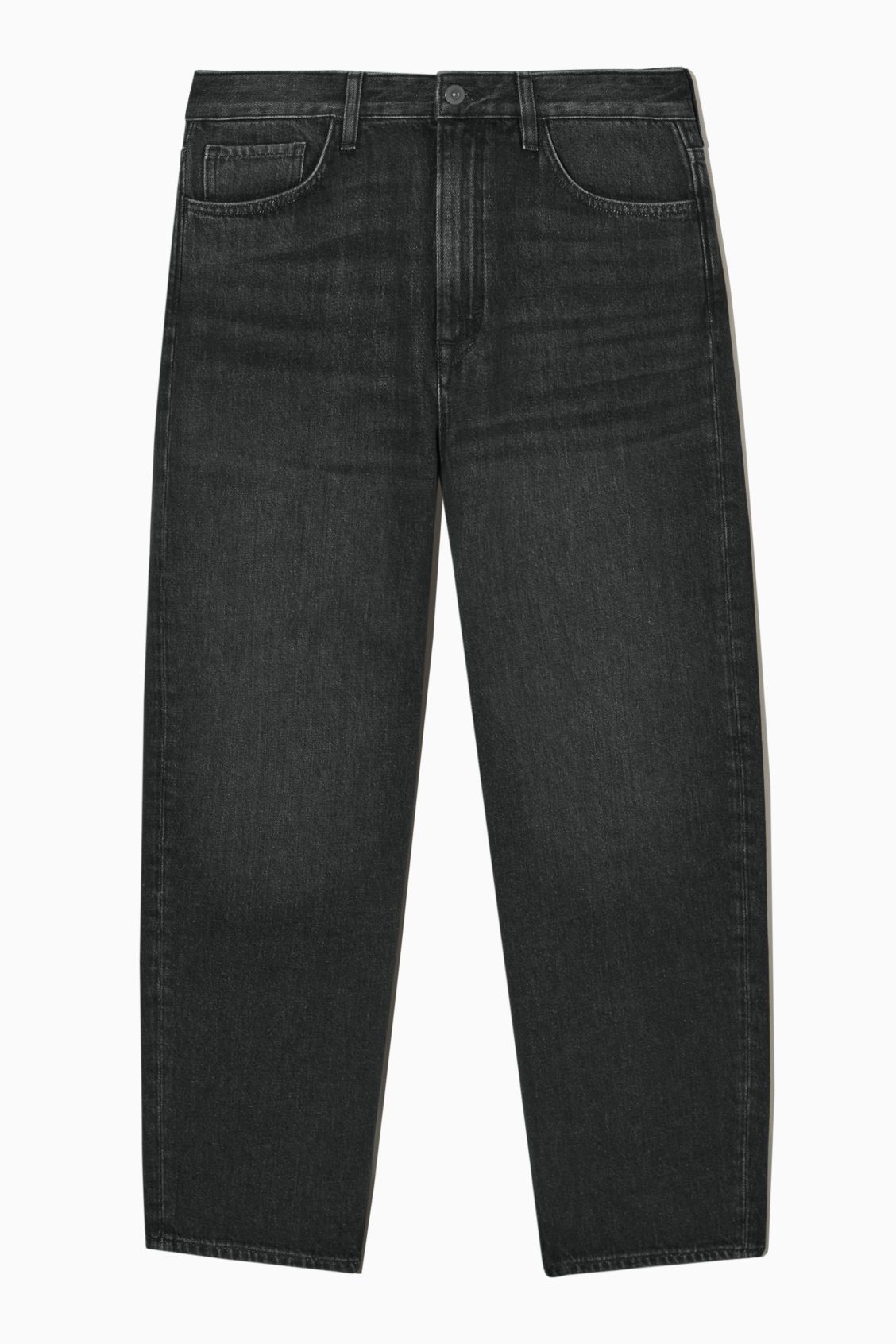 TAPERED ANKLE-LENGTH JEANS - BLACK - COS | COS UK