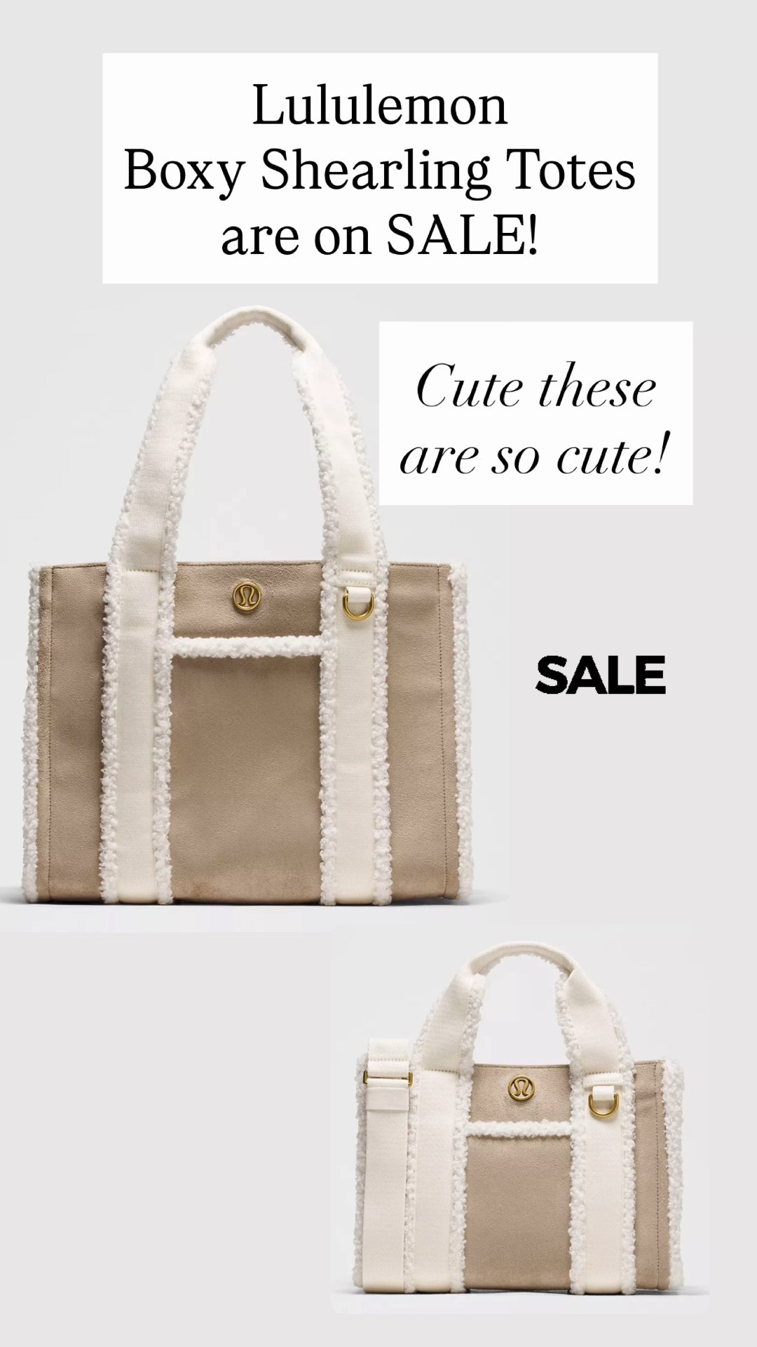 Lululemon Sherling boxy tote on sale

#LTKSaleAlert