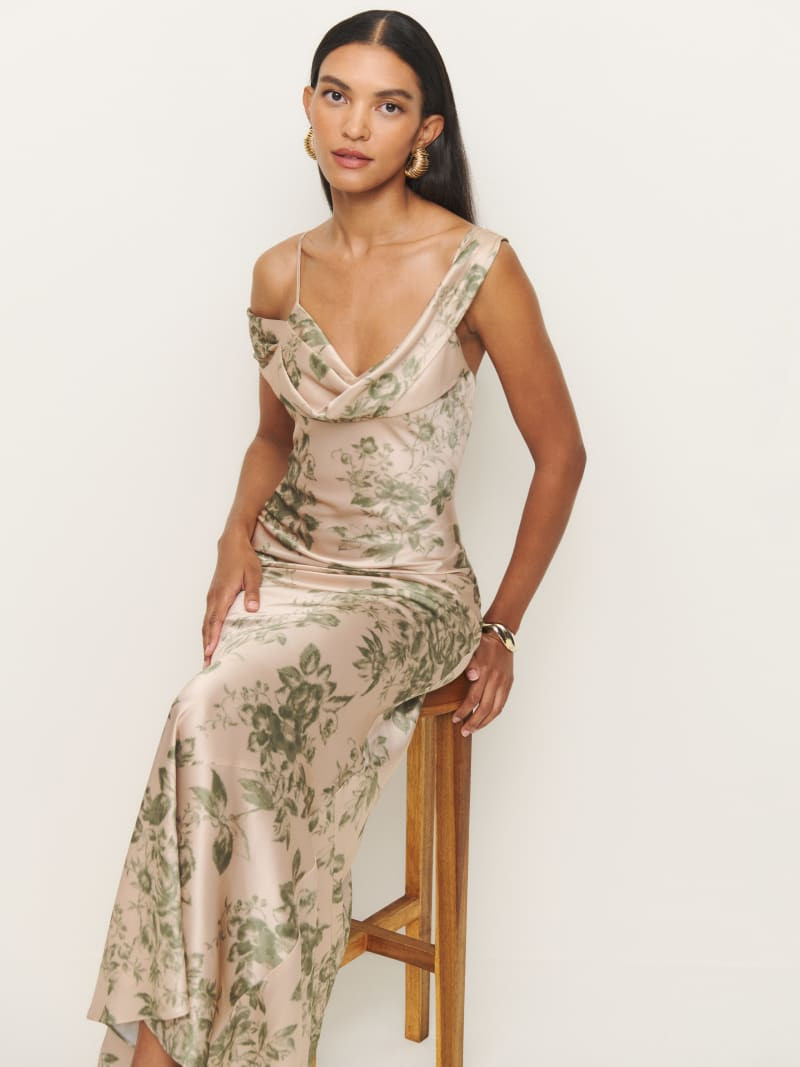 Ronda Silk Dress | Reformation (Global)