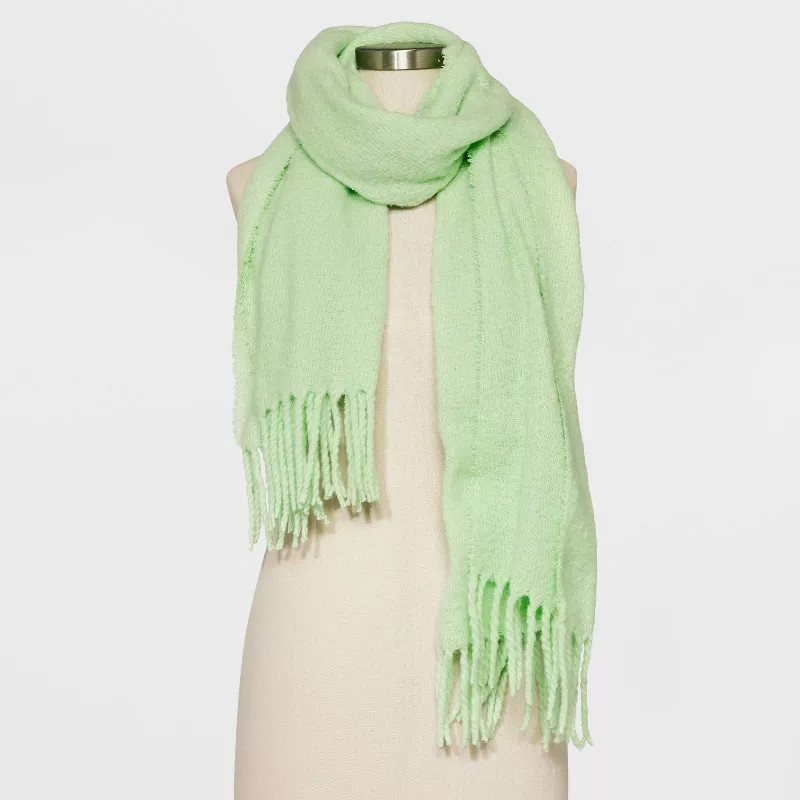 Women's Blanket Scarf - Wild Fable™ Green | Target