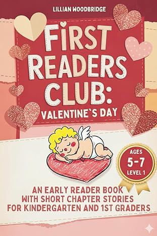 First Readers Club: Valentine's Day: An Early Reader Book with Short Chapter Stories for Kinderga... | Amazon (US)