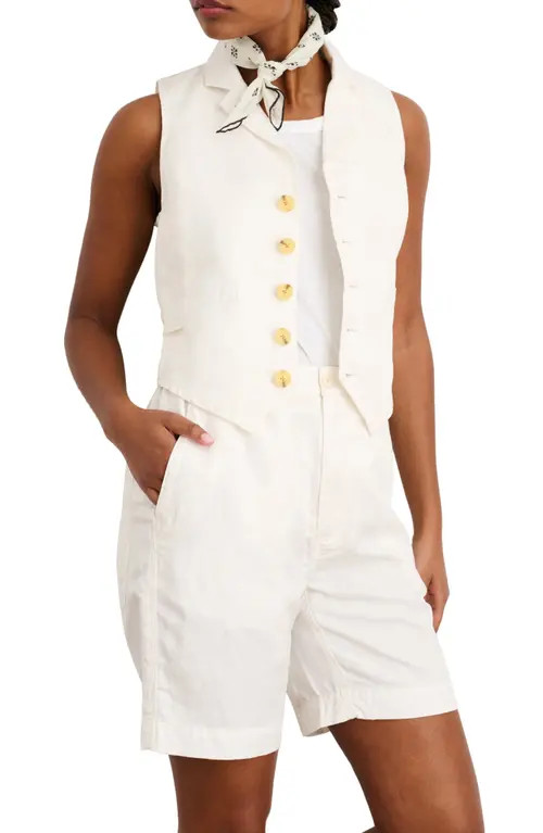 Alex Mill The Non-Suit Vest in Ecru at Nordstrom, Size Medium | Nordstrom