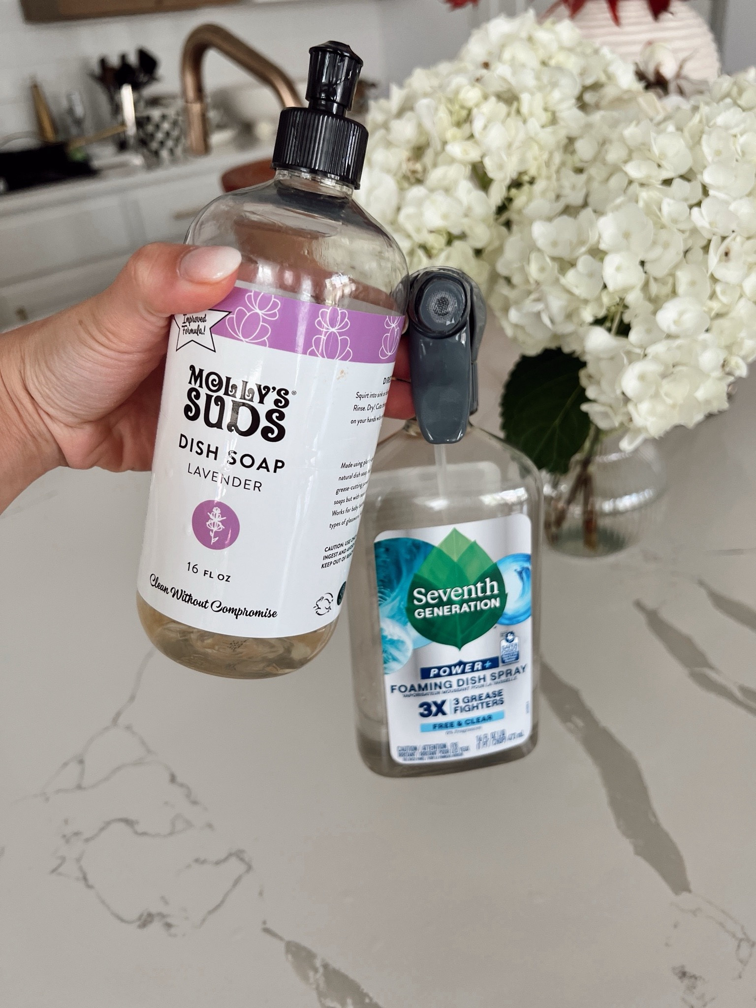 The best nontoxic dish soaps I’ve used! Both of these have clean ingredients, actually work well to clean pots and pans and baby items! 

#LTKHome