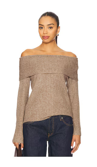 Kendra Sweater in Taupe | Revolve Clothing (Global)