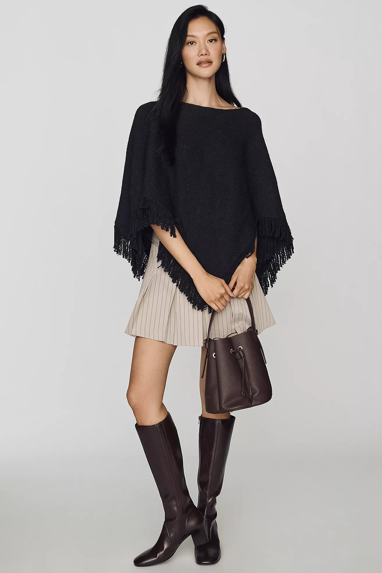 Laguna Cinched Vegan Leather Bucket Bag | Anthropologie (US)