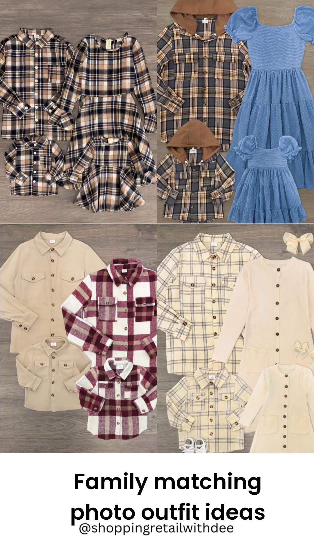 Family matching outfits for photos, events, etc. Family Matching Outfits are here! Cozy up in coordinated flannels, sweaters, and seasonal styles perfect for pumpkin patches, family photos, and autumn adventures. Shop the latest family looks now👨‍👩‍👧‍👦🧡 #FallFamilyFashion #MatchingFamilyOutfits #LLTKStyle #CozyFallLooks #PumpkinPatchOutfits

#LTKFamily