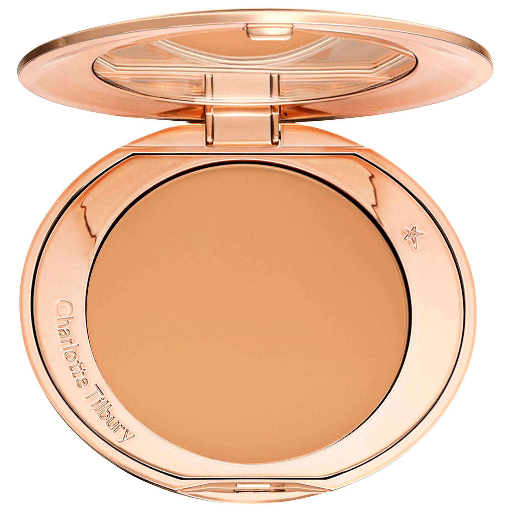 Charlotte Tilbury Lunar New Year Airbrush Flawless Finish Setting Powder 3 Tan 0.28 oz / 8 g | Sephora (US)