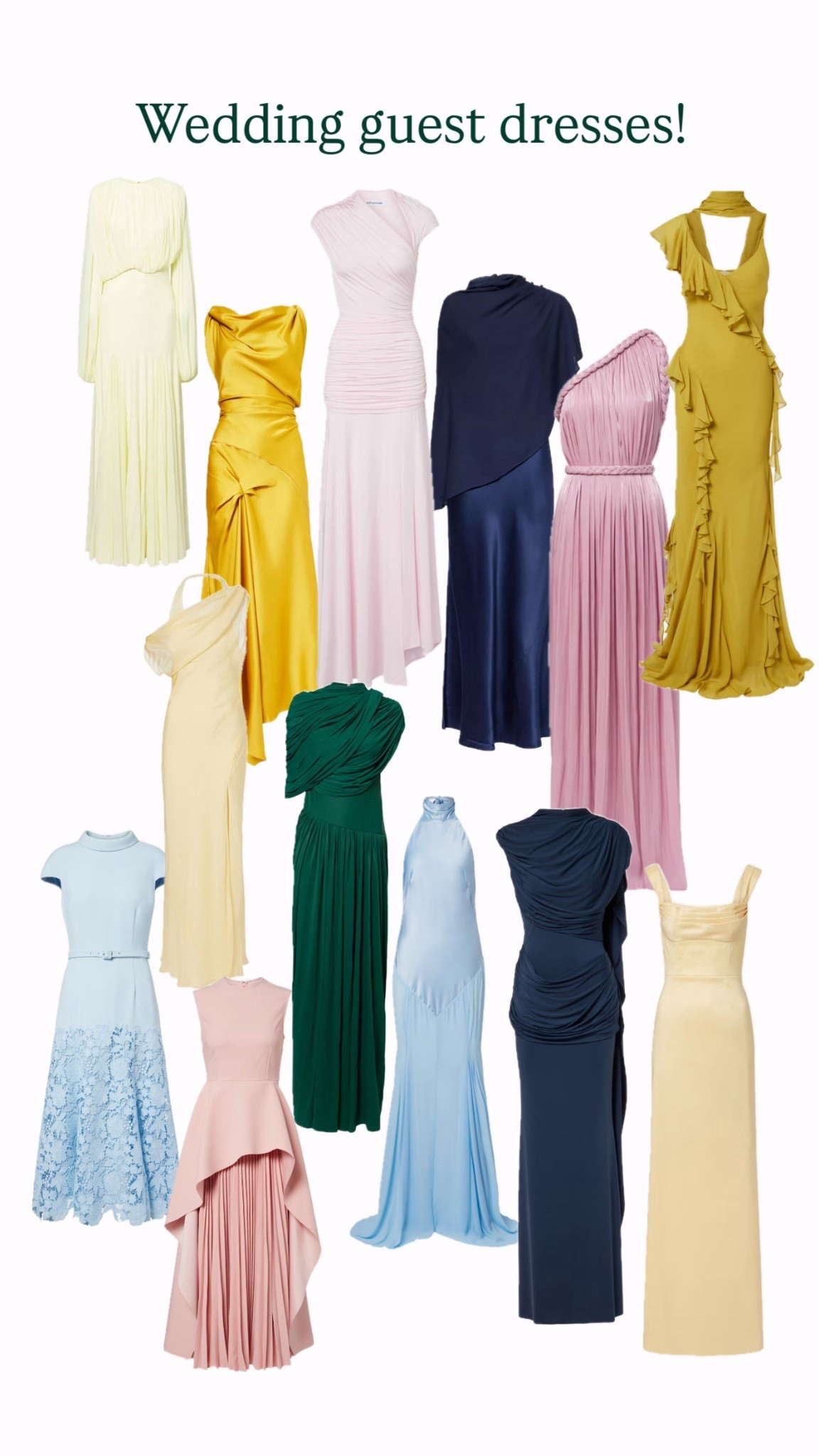 Wedding guest dresses! 

#LTKpartywear #LTKwedding #LTKeurope