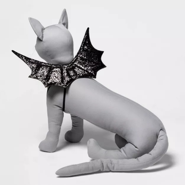 Black Glitter Wings Cat Costume - Hyde & EEK! Boutique™ | Target