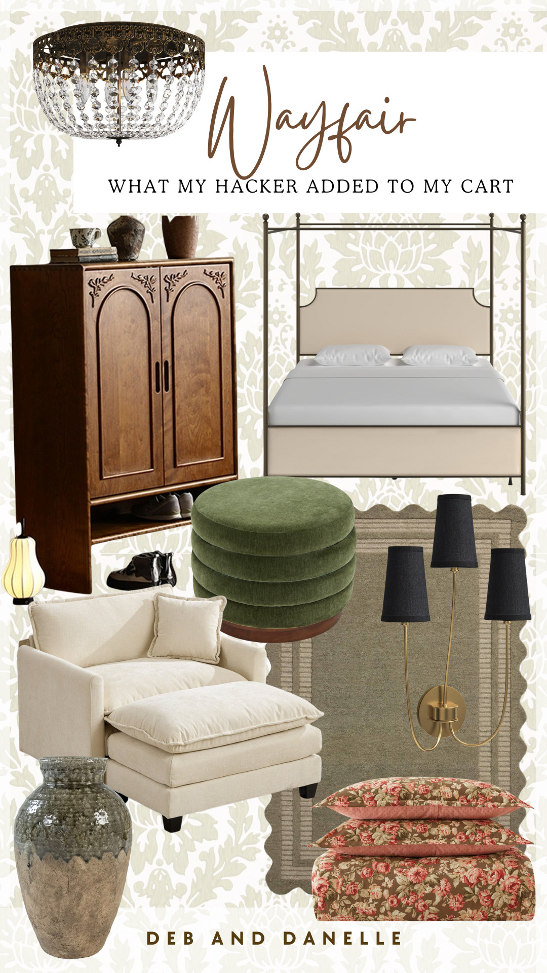 Someone recently accessed my Wayfair account and added a bunch of items to my cart for a bedroom update. Luckily, they are unable At least they have great taste!  

 #LTKstorytime #LTKHome