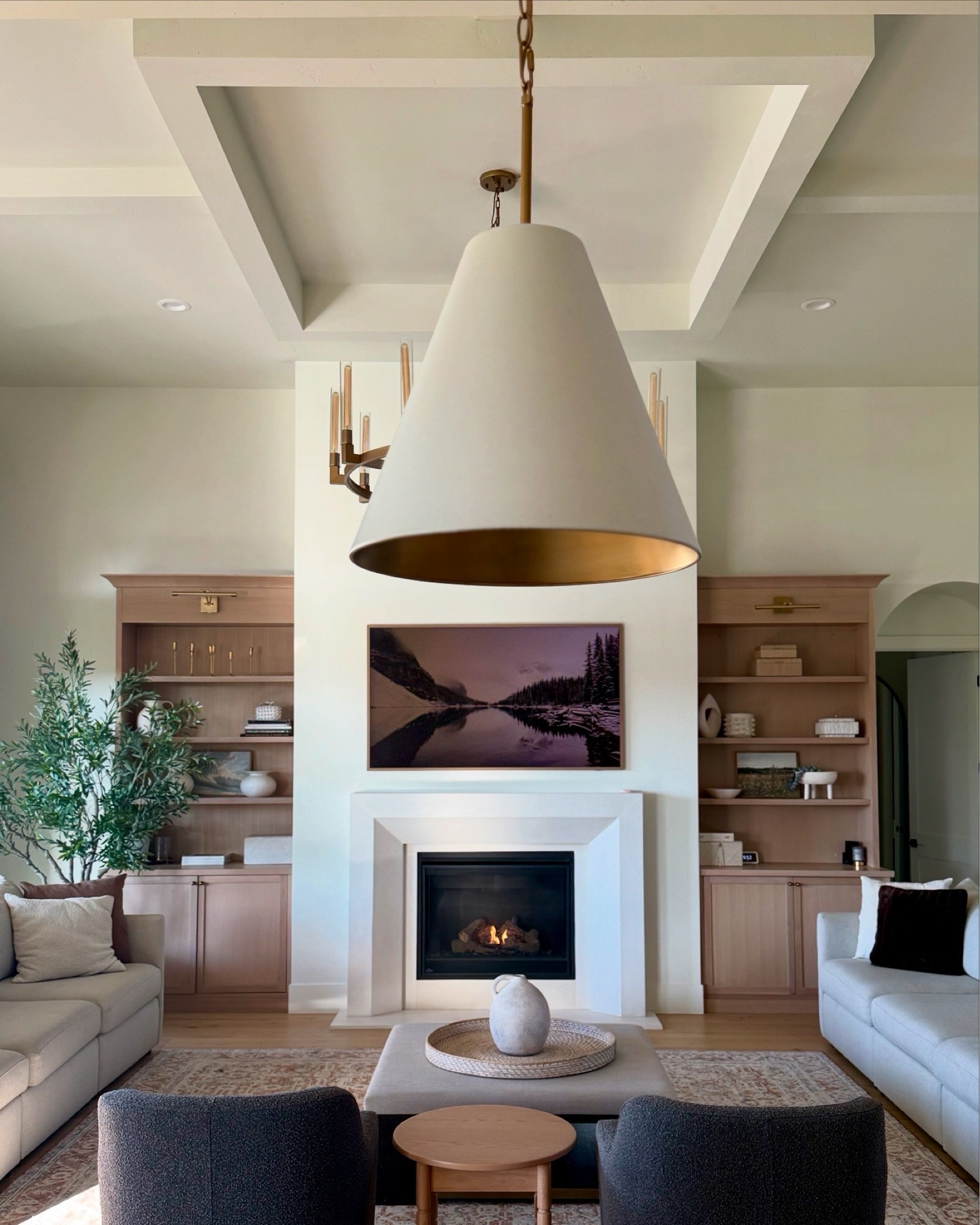 Sharing a few moments from our home lately !
My lowes pendants are back in stock ! 
Frame tv  ,affordable pillows , brown boucle chairs , picture lights 
#Homedecorinspo #moderntraditional #transitionalstyle #homeinspo #neutralhome #homedecor #studiomcgee #targetstyle #amazonhomefinds #homeswithpurpose  #rustichome #livingroominspiration #diningroominspiration #ceilingdesign #ceilingbeams

#LTKMostLoved #LTKStyleTip #LTKHome