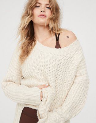 OFFLINE By Aerie Bundle Up Sweater | Aerie