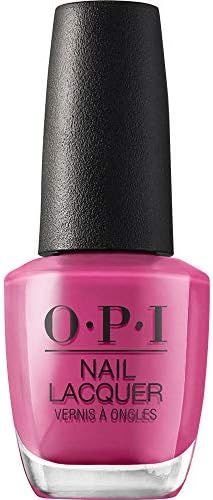OPI Nail Lacquer, No Turning Back From Pink Street, Pink Nail Polish, Lisbon Collection, 0.5 fl oz | Amazon (US)