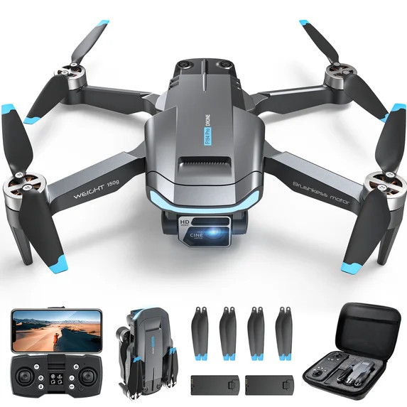 GPS Drone F194 with Camera for Adults 4K , AUOSHI Foldable Drone for Beginners with Auto Return H... | Walmart (US)