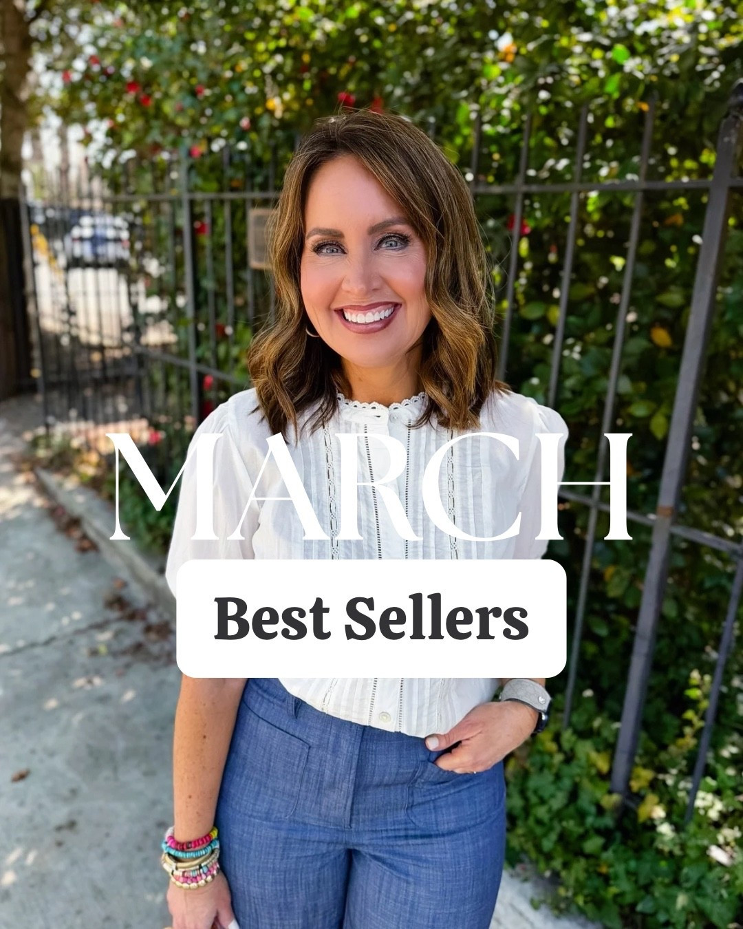 March Best Sellers

Tshirt dress - size down if in between 
Black maxi - size up if in between 
Blazer - size down if in between 
Top - true to size 

Use code LAURA on necklace 

#LTKOver40 #LTKootd #LTKSaleAlert